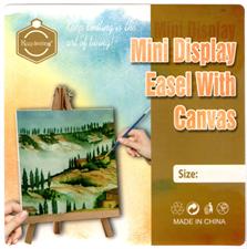 Keep Smiling Artist Canvas Board With Easel