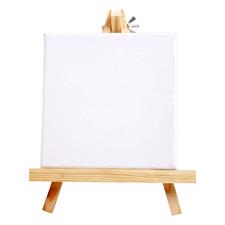 Keep Smiling Artist Canvas Board With Easel