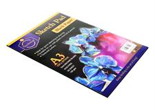 Keep Smiling 20 Pages A4 & A3 200gsm Black Paper Sketch Pad