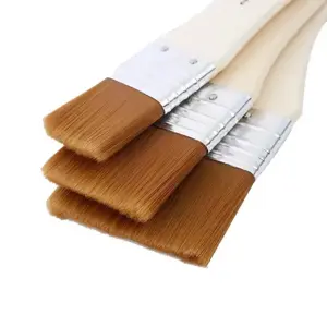Keep Smiling A6085X Angular Gesso Brush 3 Pcs Set