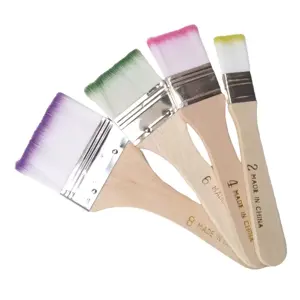 Keep Smiling BS-2468 Gesso Paint Brush 4 Pcs Set