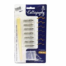 Keep Smiling E0354 Calligraphy Dip Pen 8 Pcs Set