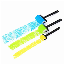 Keep Smiling HM902-3 White Sponge Roller 03 Pieces Set