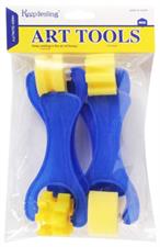 Keep Smiling HM903-25-4 Eva Foam Painting Roller Art Tool 4 Pcs Set
