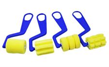 Keep Smiling HM914-40B-4 Eva Foam Painting Roller Art Tool 4 Pcs Set