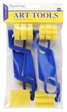Keep Smiling HM914-40B-4 Eva Foam Painting Roller Art Tool 4 Pcs Set
