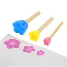 Keep Smiling HM909-5 Sponge Brush Art Tool Set 5 Pcs