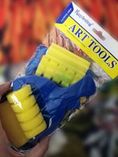 Keep Smiling HM914-40-4 Paint Foam Roller Art Tool Set 4 Pcs