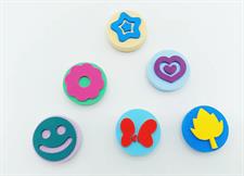 Keep Smiling HM926-6 Foam Pattern Stamps Art Tool Set 6 Pcs