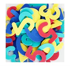 Keep Smiling HM933-9 Eva Foam 0-9 Numbers Shape Art Tool Set