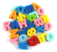 Keep Smiling HM945-26 Sponge Foam A to Z Shape Art Tool Set