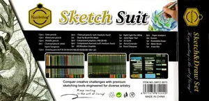 Keep Smiling SMTZ-0075 Sketching Collection Set 75 Pieces