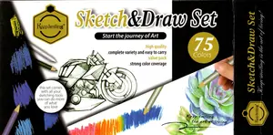 Keep Smiling SMTZ-0075 Sketching Collection Set 75 Pieces