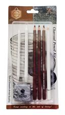 Keep Smiling TB-1109 Charcoal Pencil Kit 7 Pcs Set