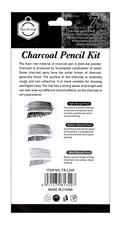 Keep Smiling TB-1109 Charcoal Pencil Kit 7 Pcs Set