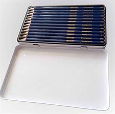 Keep Smiling TB-8008 Graphite Pencil Aluminium Tin Pack 12 Pcs Set
