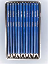 Keep Smiling TB-8008 Graphite Pencil Aluminium Tin Pack 12 Pcs Set