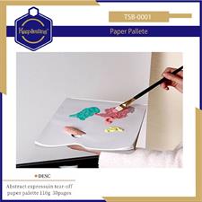 Keep Smiling TSB-0001 30 Pages 10"x14" Inches 110gsm Tear Off Paper Palette Pad