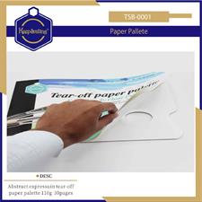 Keep Smiling TSB-0001 30 Pages 10"x14" Inches 110gsm Tear Off Paper Palette Pad