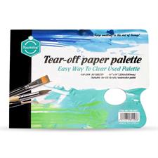 Keep Smiling TSB-0001 30 Pages 10"x14" Inches 110gsm Tear Off Paper Palette Pad