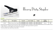 KW-triO 050SE 100 Pages Heavy Duty Stapler