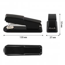 KW-triO 055Y7 Flat Clinch Stapler 24/6 Plastic 20 Pages