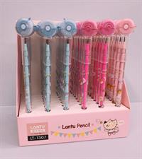 Lantu LT-1307 Non-Sharpening Pencil With Eraser Wheel