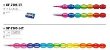 Lantu SF2705-7T Brick Rainbow Non-Sharpening Pencil