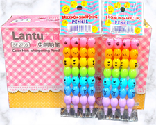 Lantu SF2705-7T Brick Rainbow Non-Sharpening Pencil