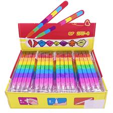 Lantu SF-2707-8 Non-Sharpening Bullet Pencil Swap Building Block Pencils