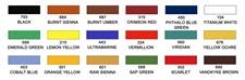 Marie's Acrylic Colour 12ML 18 Colour Set