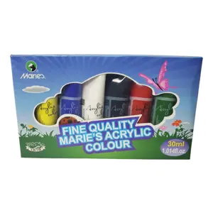 Marie's E81306B Acrylic Colour 30ML 6 Colours