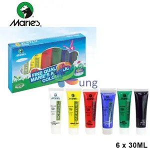 Marie's E81306B Acrylic Colour 30ML 6 Colours