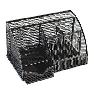 Maxim MX-8089 Mesh Steel Multi-Function Desk Organizer