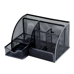 Maxim MX-8089 Mesh Steel Multi-Function Desk Organizer