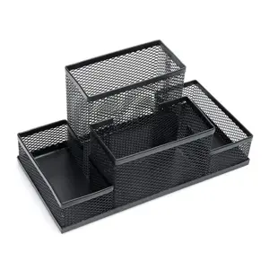 Maxim MX-9056 Mesh Steel Multi-Function Desk Organizer