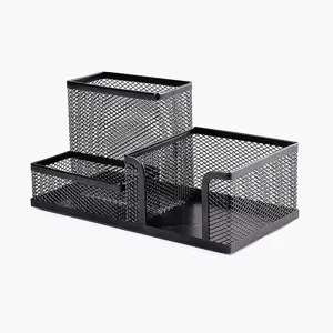 Maxim MX-9058 Mesh Steel Multi-Function Desk Organizer