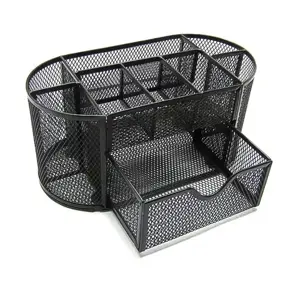 Maxim MX-9059 Mesh Steel Multi-Function Desk Organizer