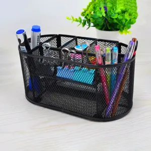 Maxim MX-9059 Mesh Steel Multi-Function Desk Organizer