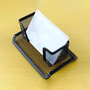 Maxim MX-H-9021 Mesh Steel Business Card Holder