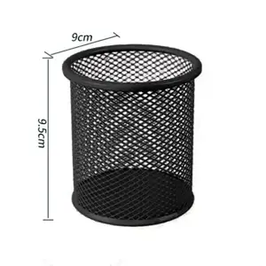 Maxim MX-M1 Mesh Steel Round Pen Holder