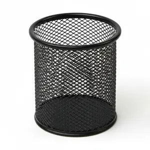Maxim MX-M1 Mesh Steel Round Pen Holder