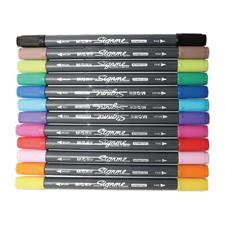 M&G Signme Professional Dual Tip Watercolour Brush Markers