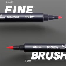 M&G Signme Professional Dual Tip Watercolour Brush Markers