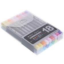 M&G Signme Professional Dual Tip Watercolour Brush Markers