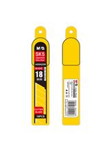 M&G ASSN2258 Knife Cutter Blade 18mm Pack of 10 Pieces
