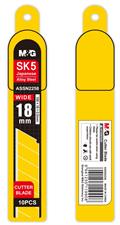 M&G ASSN2258 Knife Cutter Blade 18mm Pack of 10 Pieces