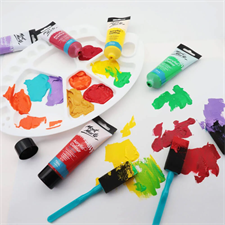 Mont Marte MACR0021 Discovery Foam Brushes 5 Pcs Set