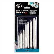 Mont Marte Maxx0011 Signature Pastel & Charcoal Blenders 7 Pcs Set