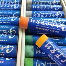 MUNGYO Semi Jumbo Oil Pastels for Artists MOPSJ-36